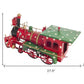 Handmade Tin Christmas Train Model