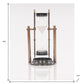 4.5" X 4.5" X 8.5" Brass Revolving Sandtimer