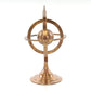 5.5" X 7" X 8.5" Brass Armillary