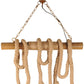 5" X 30" X 50" 6 Bulbs Medusa  Pendant Lamp