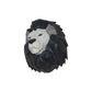 11.5" X 9.5" X 14" Origami Lion Head Wall Decoration