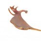 12" Brown Antler Resin Serving Tray