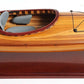 Rich Cedar Kayak Model Sculpture