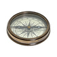 Brass Makers To The Queen Compass With Leather Case
