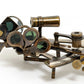 4" X 4.5" X 2.5" Nautical Sextant In Wood Box  Medium