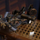 4" X 4.5" X 2.5" Nautical Sextant In Wood Box  Medium