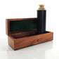 1.5" X 15" X 1.5" Handheld Telescope In Wood Box