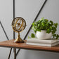 7" X 7" X 11.5" Armillary Sphere On Wood Base