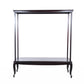 23" Dark Brown Glass Standard Display Stand