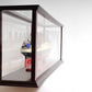 39" Dark Brown Glass Standard Display Stand