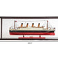 39" Dark Brown Glass Standard Display Stand