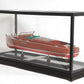 14" X 37.5" X 15" Display Case For Speed Boat