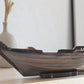 6" Dark Brown Novelty Wood Serving Tray With Handles