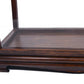 14" Silver And Clear Glass Standard Display Stand