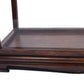 14" Silver And Clear Glass Standard Display Stand