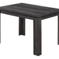 47" Black Dining Table