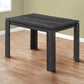 47" Black Dining Table