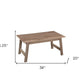 Set of Three 36" Taupe Coffee Table