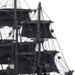 6.5" X 20" X 19"Black Pearl Pirate Ship