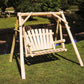 70" Natural Swing Chair