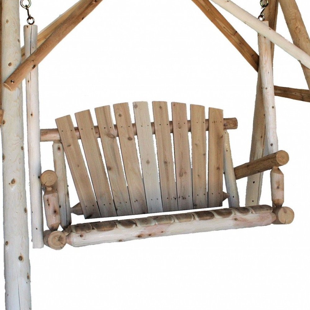 70" Natural Swing Chair