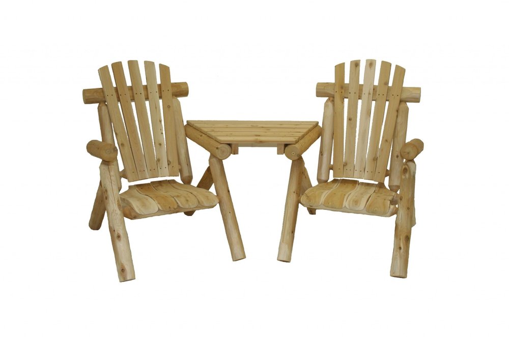 72" X 36" X 39"  Natural Wood Visa-Tete