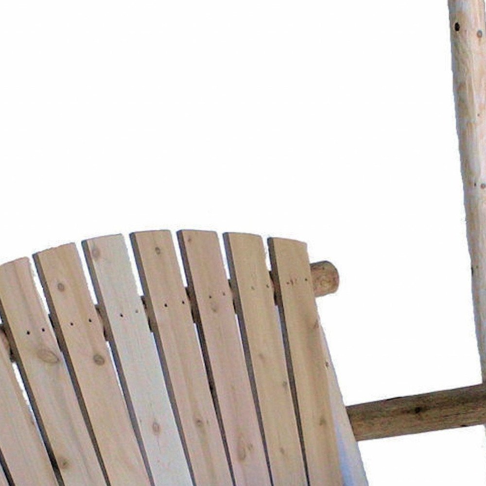 48" X 24" X 48"  Natural Wood Porch Swing