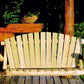 71" X 24" X 47"  Natural Wood Porch Swing