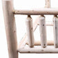 Natural Light Honey Low Post Cedar Log Double Bed