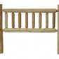 Natural Clear Finish Cedar Log Twin Headboard