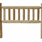 Natural Cedar Log Double Headboard