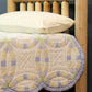 Natural Vintage Brown Finish Cedar Log Double Headboard