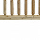Natural Clear Finish Cedar Log King Headboard
