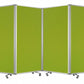 212 X 1 X 71 Green Metal 6 Panel Screen