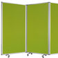 71" Green Iron Folding Six Panel Screen Room Divider
