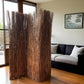 7' Rustic Willow Branch Three Panel Room Divider Screen