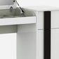 39" White Wood Single Drawer Lingerie Chest