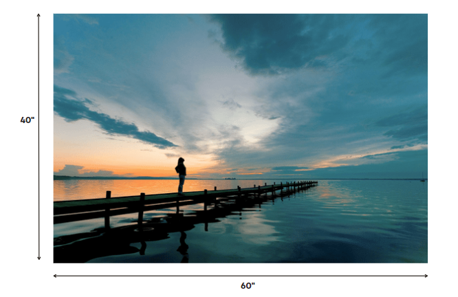 60 X 1 X 40 Acrylic Painting