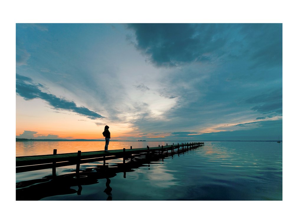 Sunset Unframed Wall Art