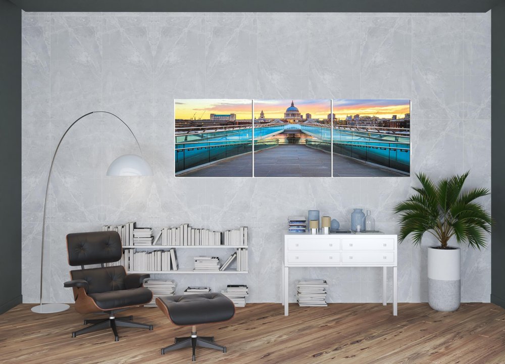 94.5 X 1 X 31.5 Acrylic Painting