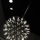 17 X" 17" Stainless Steel Pendant Lamp