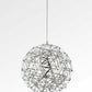 17 X" 17" Stainless Steel Pendant Lamp