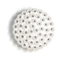 29 X 29 X 7 White Glass Metal Pendant Lamp