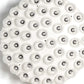 29 X 29 X 7 White Glass Metal Pendant Lamp