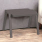 16" Taupe Aluminum End Table