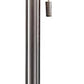 22" Silver Table Lamp With Drum Shade
