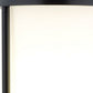 63" Black Wood Column Floor Lamp With White Fabric Cylinder Shade