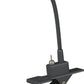 15" Black Metal Adjustable Clip On LED Table Lamp