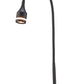 18" Black Metal Adjustable LED Desk Lamp
