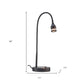 18" Black Metal Adjustable LED Desk Lamp